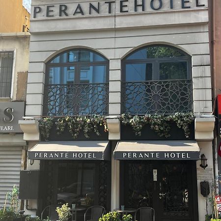 Perante Hotel Sisli Istanbul Bagian luar foto
