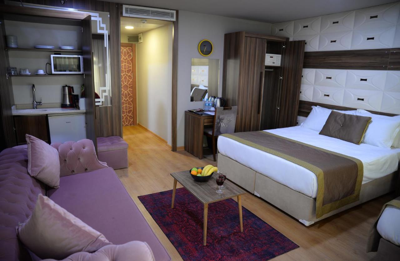 Perante Hotel Sisli Istanbul Bagian luar foto