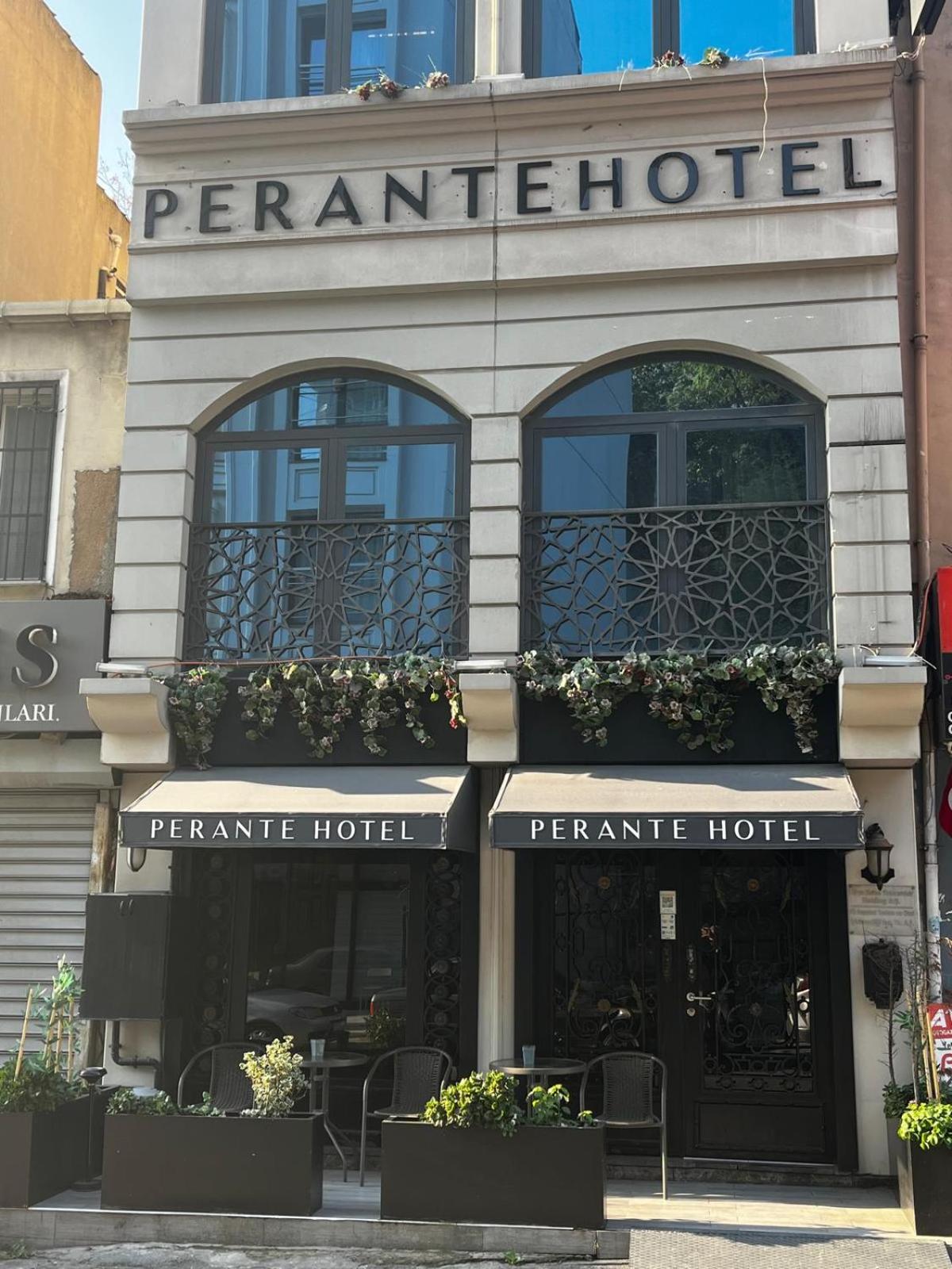 Perante Hotel Sisli Istanbul Bagian luar foto